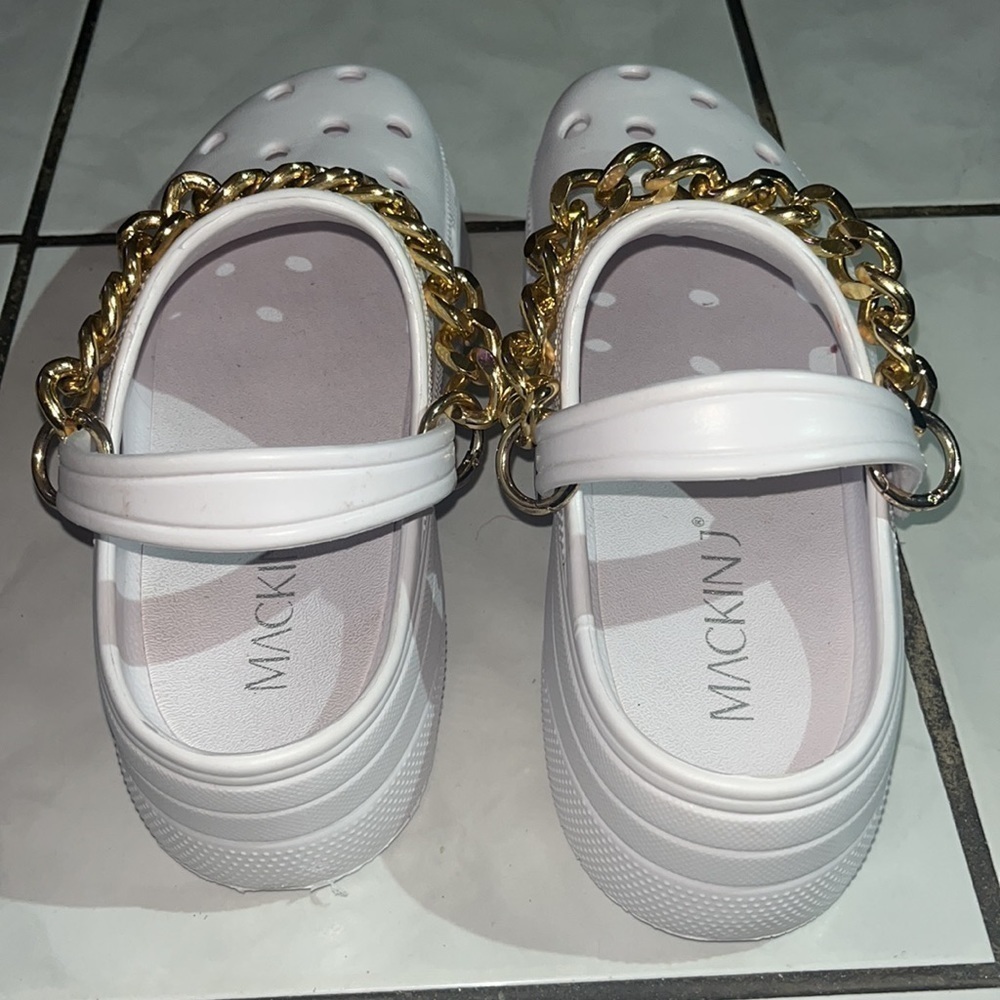 MACKINJ Crocs Women's Classic Bae Embellished - Picture 5 of 11